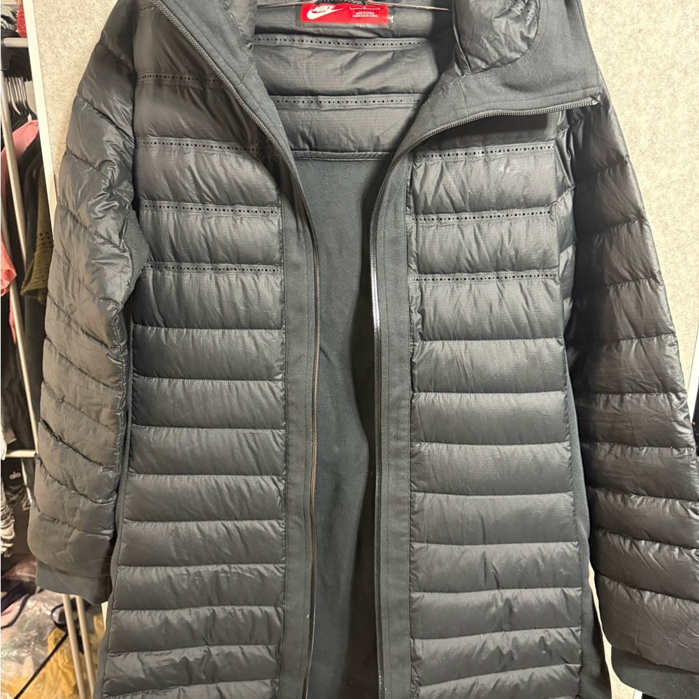 Nike Black Quilted Jacket